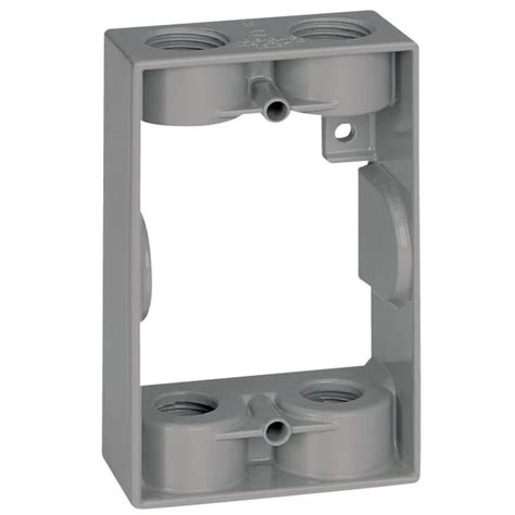 metal extension box|exterior electrical outlet box extender.